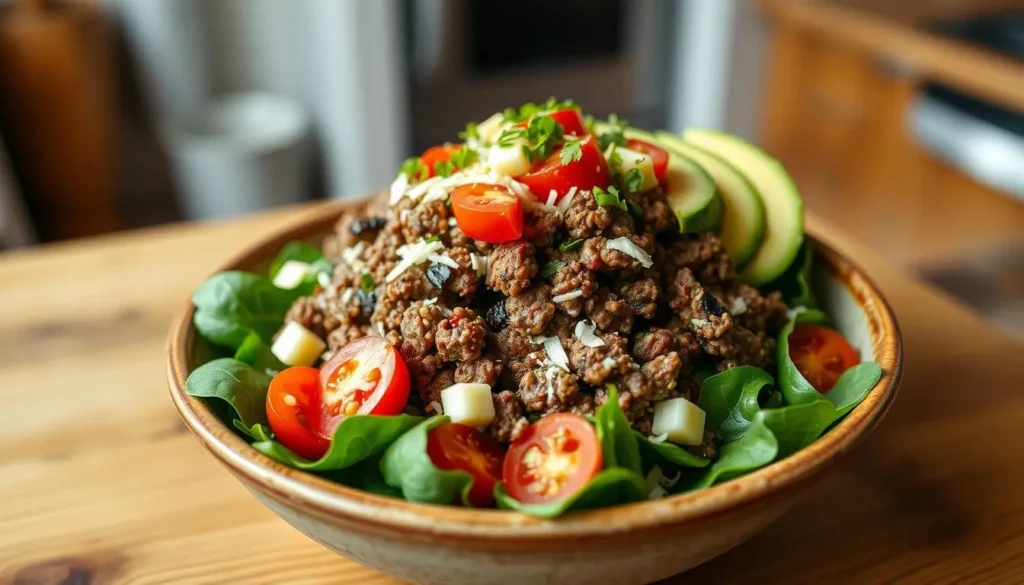 keto beef bowls