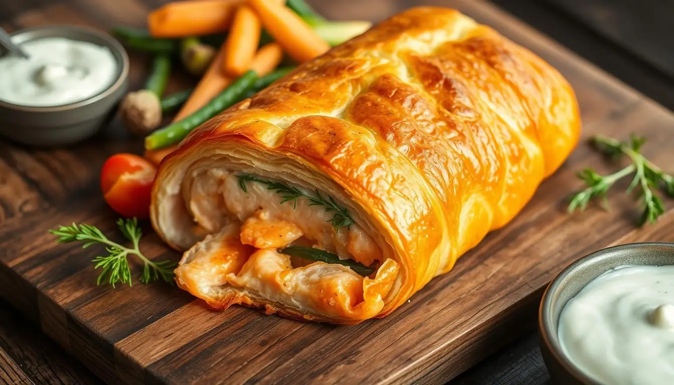 recipe for salmon wellington