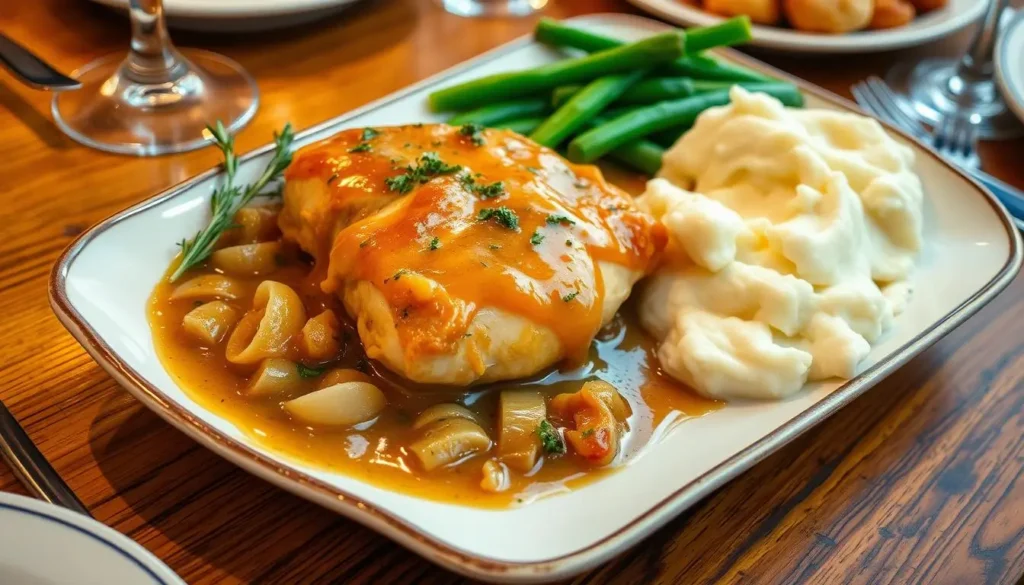 smothered chicken