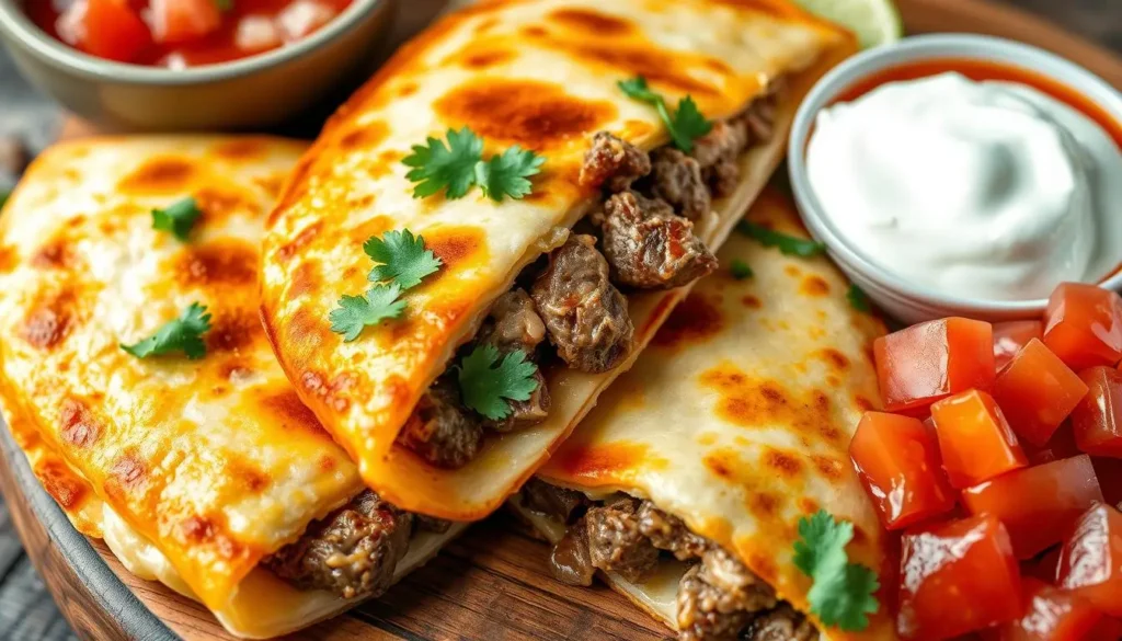 Steak quesadillas