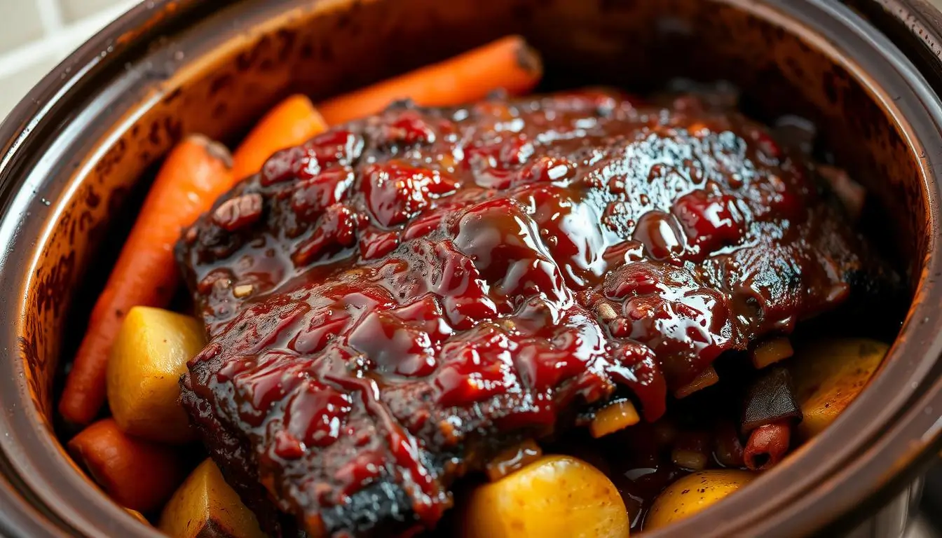 beef ribs in crock pot