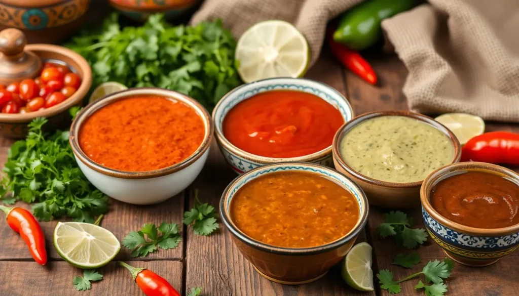 Mexican sauces