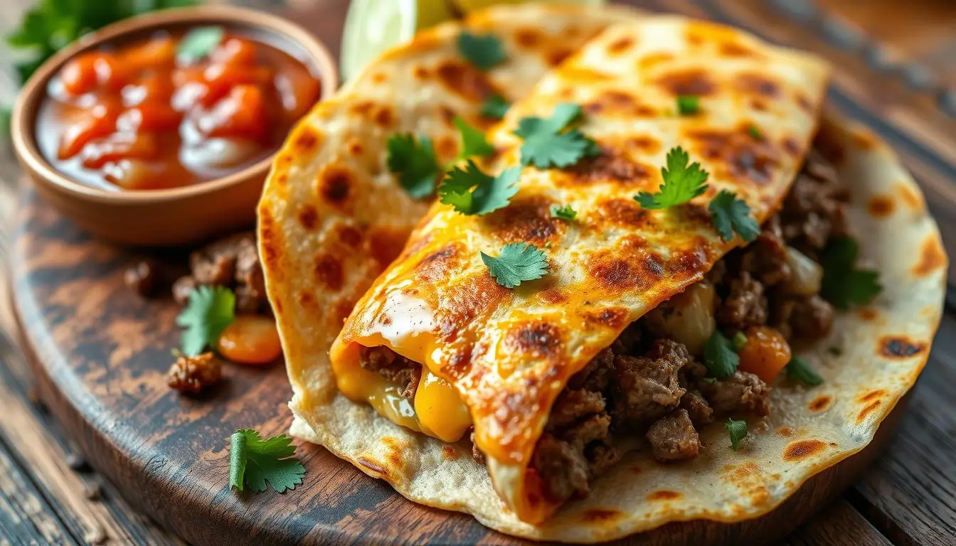 mexican beef quesadilla