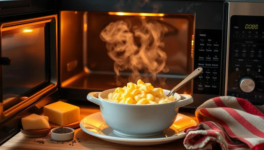 reheating mac and cheese