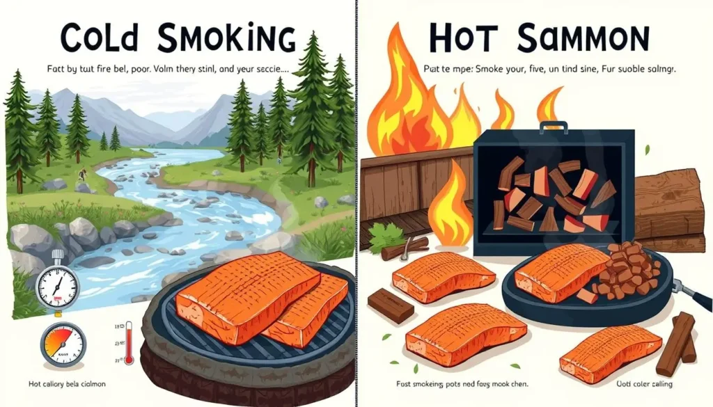 smoking salmon temperature guide