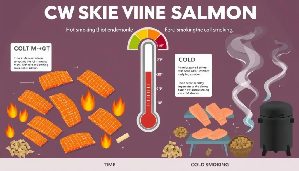 smoking salmon temperature guide