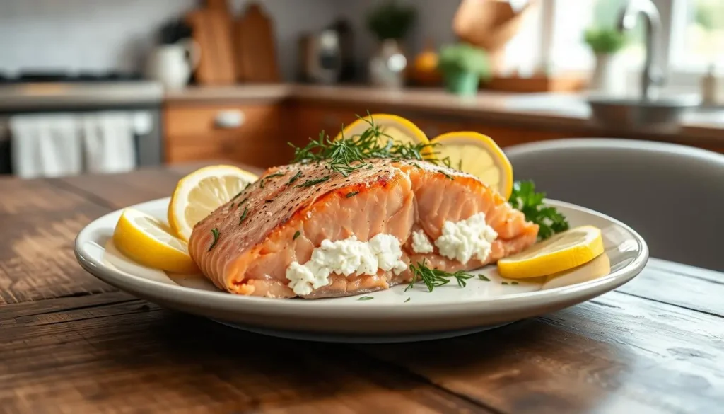 stuffed salmon