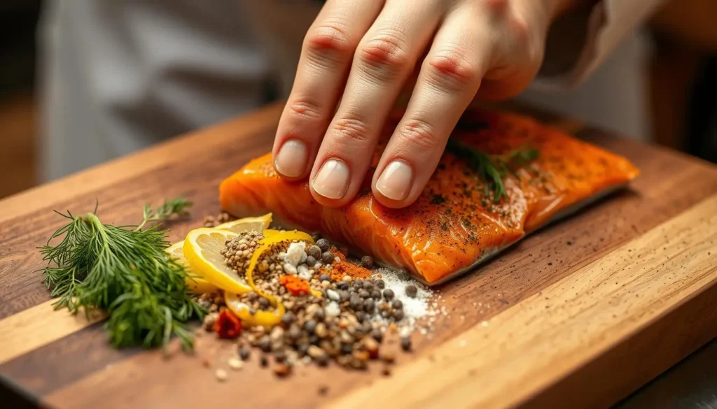 delicious salmon seasoning