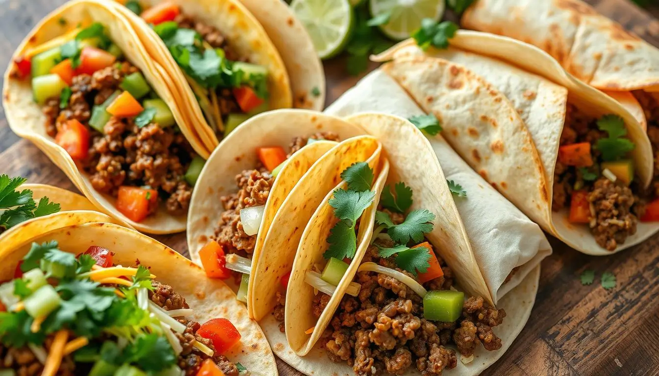 ground beef and tortilla recipes