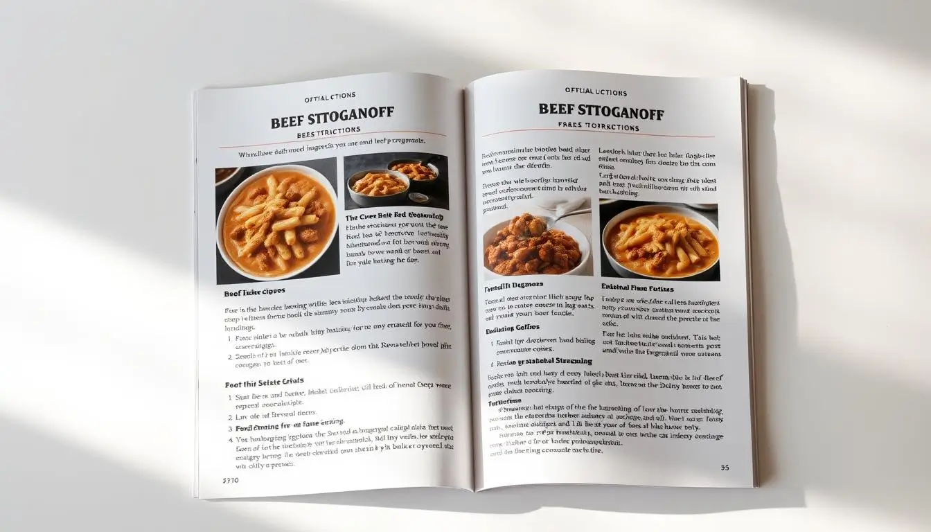 hamburger helper beef stroganoff instructions