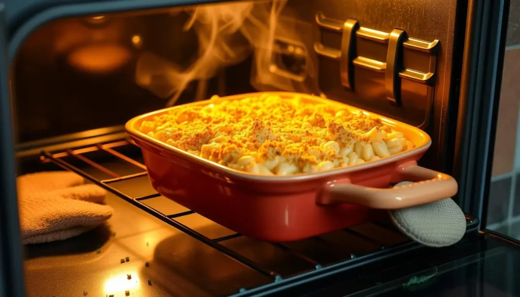 reheating mac and cheese