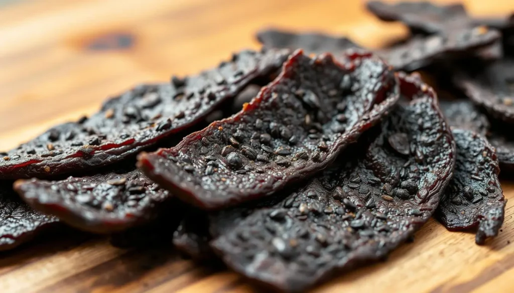 smoked peppercorn beef jerky