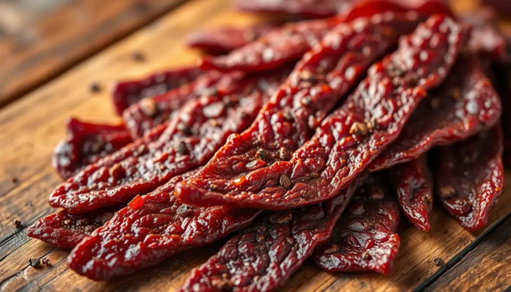 spicy beef jerky