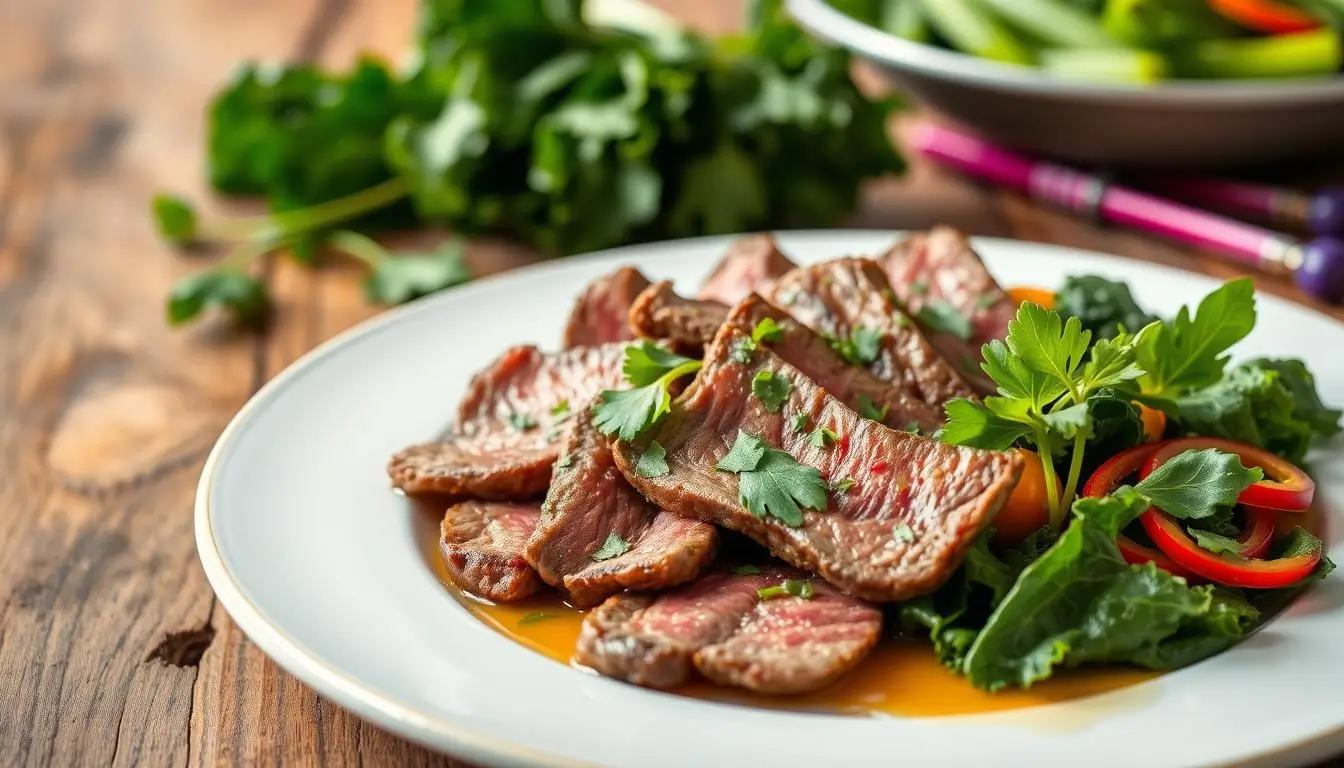 thin sliced beef recipes