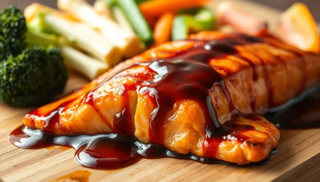 Japanese BBQ sauce salmon nutrition