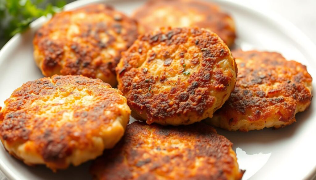 crispy air fryer salmon patties