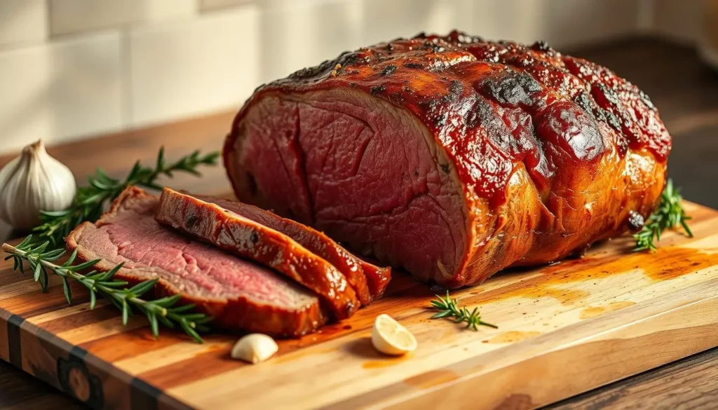 oven roasted beef round