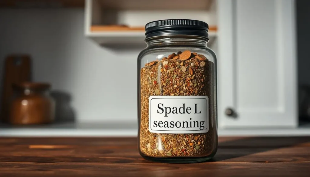 spade l seasoning storage