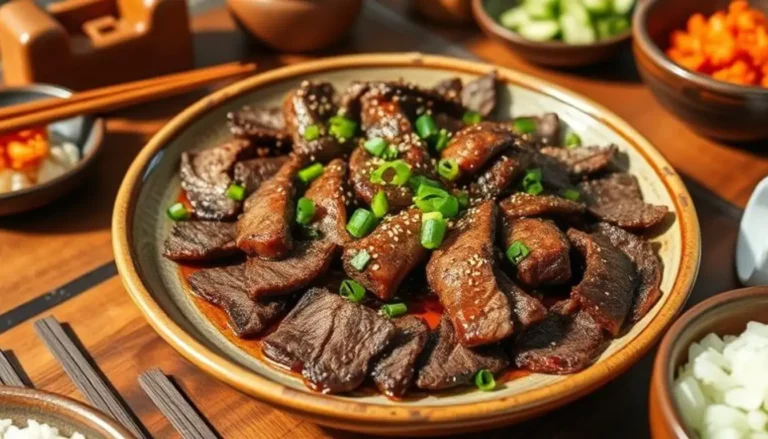 authentic beef bulgogi